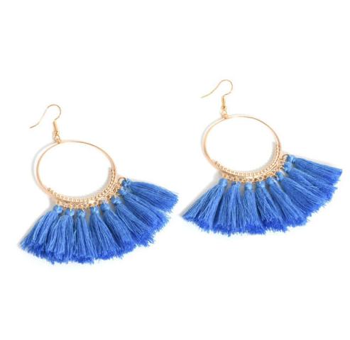 Fun hot sale tassel earrings